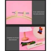 Embroidery Starter Kits 4 Different Animal Pattern, Beginners Embroidery Kits