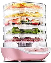 Fruit Dryer Dehydration 5-Tray Food Dehydrator Machine Fruit and Meat Dryer, Thermostat 35-70℃, Gentle Preservation, for Beef Food,Fruit,Dog Treats,Herbs