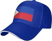 [SSIULUS] Philippine Flag Casquette Cap Hats,Trucker,Baseball Cap with Snapback,Perfect for Summer,Golf