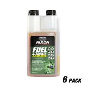 6 x Nulon Fuel Stabiliser & Algae Killer 1L FSAK-1 Cleans Fuel System