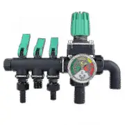 Agriculture Tools Agricultural Sprayer Control Shut Off Valve 3 Way Water Splitter Lead Edition 0625