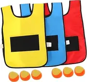1 Set Sticky Jersey Cars Outdoor Games Play Mat Sandbox Dodgeball Bath Bouncing for Foam Football Balls Sponge