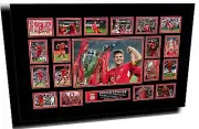 STEVEN GERRARD LIVERPOOL FC SIGNED LIMITED EDITION FRAMED MEMORABILIA