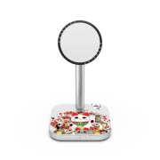 2-in-1 Charging Stand Lucky Cat Parade