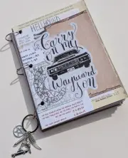 Supernatural John Winchester junk journal