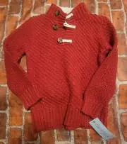 Cat & Jack Pullover Sweater Sz 5t Nwt Red