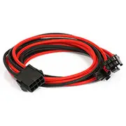 Phanteks PCI-E Extension Cable 8-pin (6+2) Black/Red