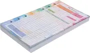 Homoyoyo 1 Leaf Sheets for Expense Tracking Portable Plan Book Convenient Budget Notepad for Easy Financial Management