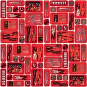 45 Pack Tool Box Organizer Tool Tray Dividers, Toolbox Drawer Organizers Storage