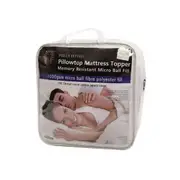 Ramesses Fully Fitted Pillowtop Mattress Topper Double Mattress Toppers & Protectors