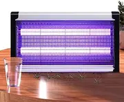 Fly Zapper,Camping UV Fly Control Light - Energy-Saving Silent Gnat Zapper Lamp, Waterproof Electronic Device Indoor Light for Home Studio Bedroom Balcony Living Room