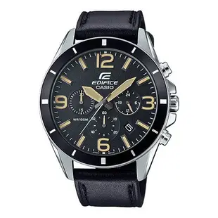 CASIO EDIFICE EFR-553L-1B 計時碼錶系列腕錶