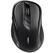 Rapoo M500 SILENT Multi-mode Wireless Mouse - Black Optical Mouse [M500SLIENT]