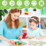 Color Matching Puzzle Toys Montessori Slide Color Matching Brain Teasers guroI