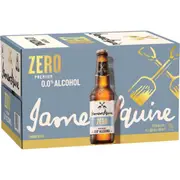 James Squire Zero Alcohol Bottles 330ml x 24 Case