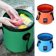 12L/20L Portable Car Wash Bucket Collapsible Water Storage Container Camping
