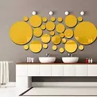 Acrylic Mirror Wall Stickers Reflective Sticker Room Decoration Wall Stickers