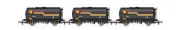 Hornby R60259 OO Gauge Shell, TTA Tank Wagon Triple Pack - Era 8