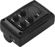 DSP Resonance Sound Pickup Guitar Resonant Pickup for Guitar with External Microphone Anti-Howling BT Guitar Pickup DIY Kit for Classical & Folk Guitar