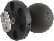 RAM Mounts Flat Panel Adapter Track Ball, 1 Inch Size