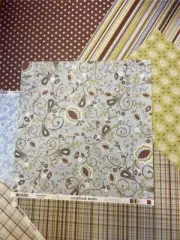 NEW CHATTERBOX SCRAPBOOK WALL12"X12" COURTYARD 7 PAPER & 4 CARDSTCOCK