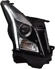 Headlight Assembly Compatible with Cadillac ATS-L 2014-2017 LED DRL LED Dual Beam Lens LED Sequential Turn Signal