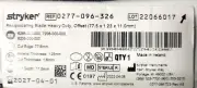 Stryker 0277-096-326 Reciprocating Blade, Heavy Duty, Offset exp: 2027 & up ()