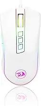 Redragon M711 Cobra Gaming Mouse with 16.8 Million RGB Color Backlit, 10,000 DPI Adjustable, Comfortable Grip, 7 Programmable Buttons, White