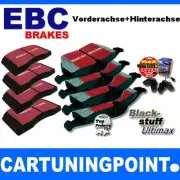 EBC Brake Pads Front+Rear Blackstuff for Mitsubishi Pajero 1 L04G, L14G DP716