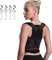 Full Back & Shoulder Corrector Support Brace for Men and Women - Adjustable Trainer Spinal Back, Neck,