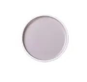 Yanco China DM-107 Denmark Matte Lavender Porcelain 7" dia. Plate - 3 Doz