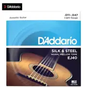 D'Addario EJ40 Silk And Steel Classical Acoustic Guitar Strings 11-47