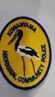Kowanyama Community Aboriginal Police obsolete patch ALZ blue edge