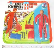 1975 Evel Knievel Racing Set Ideal Toys 3421-5 SEALED UNPUNCHED minor damage