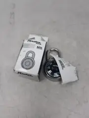 Master Lock 1525WWDG Combination Padlock with Key Override – V660 Key, BlockGuar
