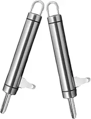 GOOHOCHY 2Pcs Nut Opener Portable Macadamia Shell Cracker Walnut Tool Durable Manual Nut Cracking Gadgets for Home Use Easy to Operate and