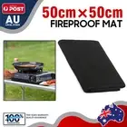 Fireproof Ember Mat Fire Pit Mat BBQ Grill Blanket Protector Deck Patio Lawn New