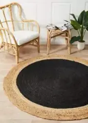 handmade Jute Round rugs Aera rug living room rug Rag rugs unique Quality