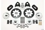 Wilwood Forged Dynalite Pro Series Front Brake Kit, Drilled Suit Mustang 1965-69, also Falcon XR-XF Modifications Required WB140-4307-BD