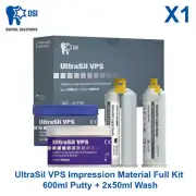 DSI UltraSil VPS Impression Material Full Kit 600ml putty + 2x50ml Wash