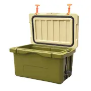 65L Hard Cooler Ice Box Esky Eski Camping Picnic Fishing 2in1 Thermal Container