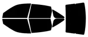 Window Tint For Ford Aspire 4 Door Hatch 1994-1997 Precut Nano Ceramic Film Kit (for: Ford)