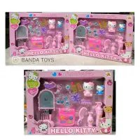 在飛比找蝦皮購物優惠-Hello Kitty 化妝沙龍工具玩具