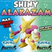 ✨ SHINY ALAKAZAM ✨ MAX EFFORT LEVELS ✨ Shiny Pokemon Legends Arceus ✔️ FAST