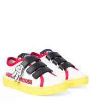 [Marc Jacobs Kids] Marc Jacobs Kids x Disney® printed leather sneakers UK 1 white