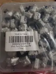 QTY 90 PK Kailh Box Switch Navy RGB SMD for Mechanical Gaming Keyboard 3 pin