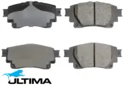 ULTIMA REAR CERAMIC BRAKE PAD SET FOR TOYOTA KLUGER AXUH78R A25A-FXS 2.5L I4 (for: Toyota)