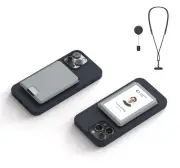 DuoFlip Flippable Magnetic ID Card Holder Leather Phone Wallet for MagSafe wi...