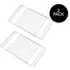 2x EXTENDABLE OVEN SHELF ADJUSTABLE RACK OVEN RACK - OVEN SHELF UNIVERSAL
