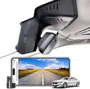 Front 4K & Rear 1080p Dash Cam for BMW 7 Series Gen6 G11 G12 2016 2017 2018 2019 2020 2021 2022(Model B), OEM Style, 2160P UHD Video, WiFi & APP, GPS,128GB Card